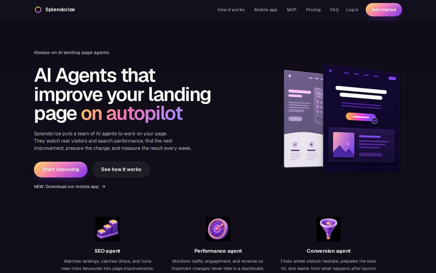 Splendorize landing page reviewed by The Jury